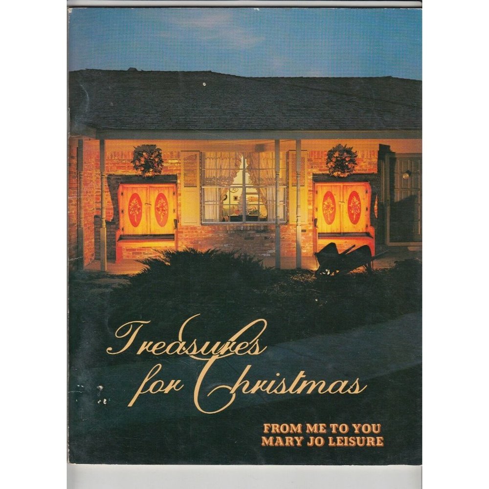Treasures For Christmas by Mary Jo Leisure Decorative Tole Painting Book